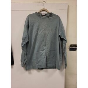 Pluma Heavyweight Cotton Long Sleeve Shirt XL Made USA Menswear Top Tee